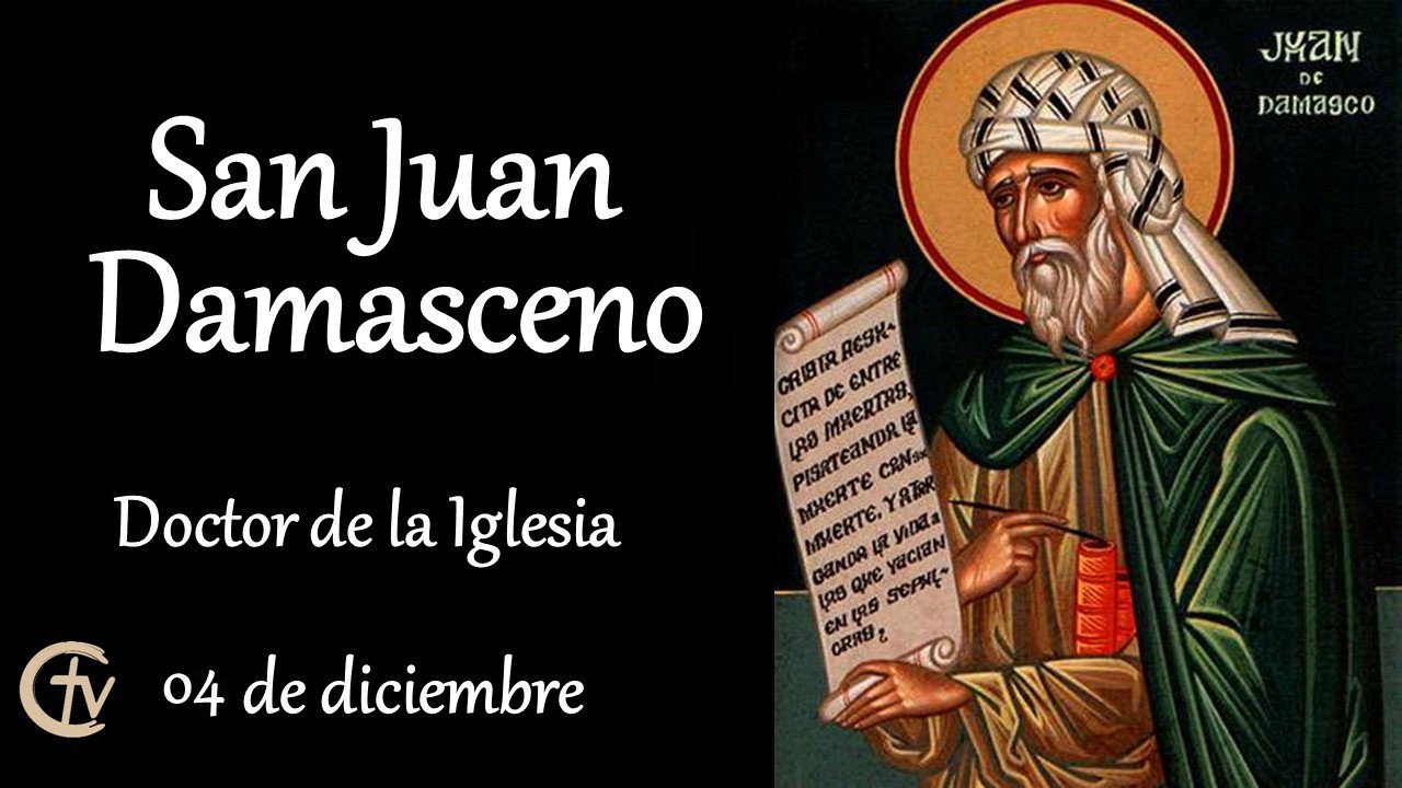 SANTO DEL DÍA || San Juan Damasceno, defensor de la veneración de imágenes